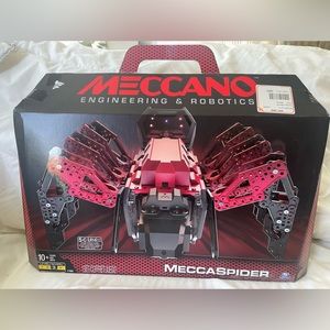 NWT Meccano MeccaSpider Engineering and Robotics lit. Still sealed Never opened